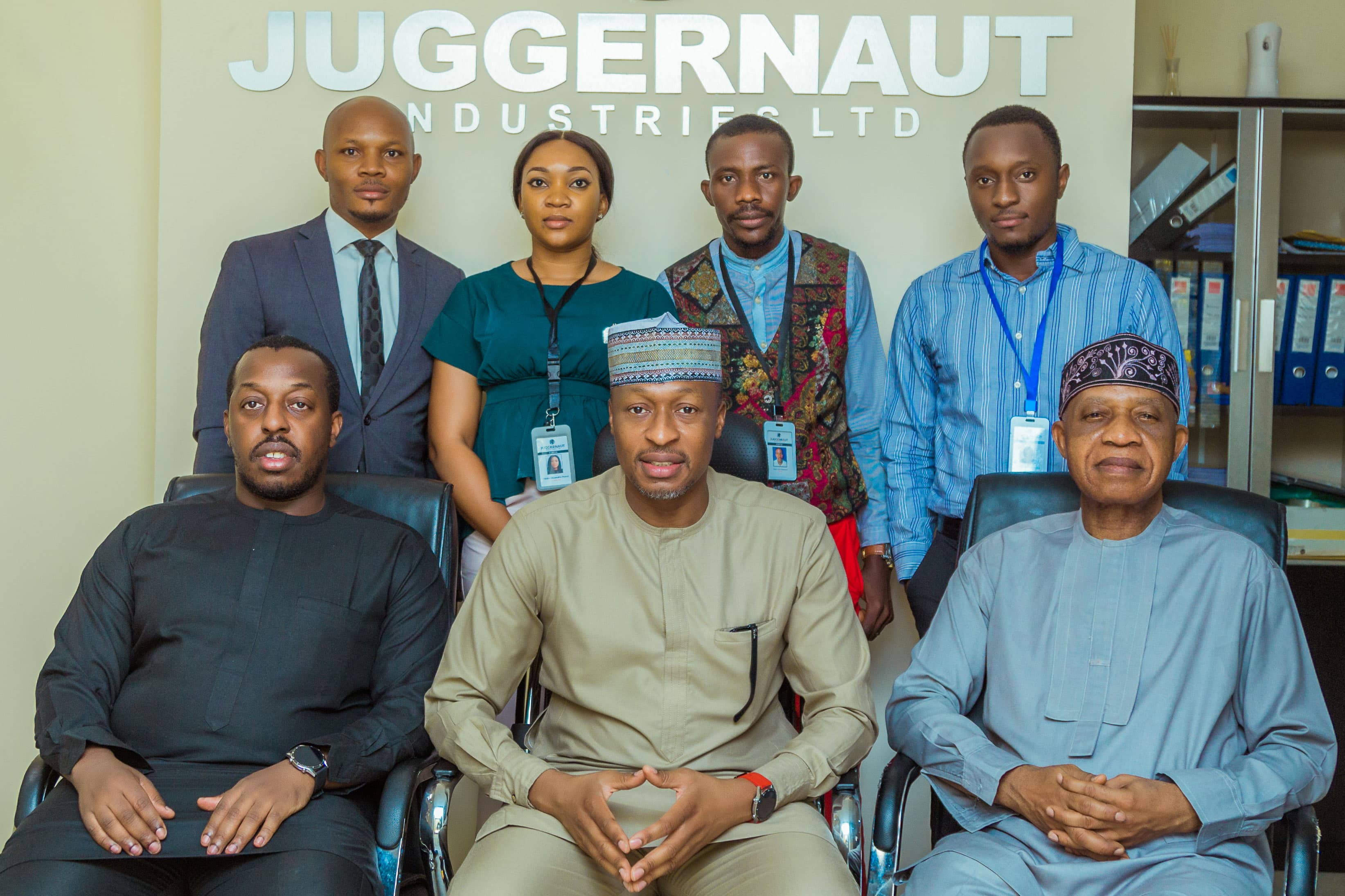 Team collaboration at Juggernaut Industries